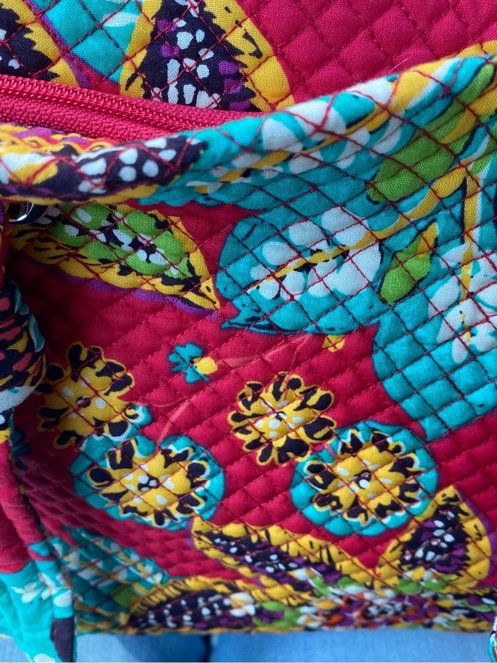 Vera Bradley**Hadley East West ToteBag / RUMBA Design New With Tags